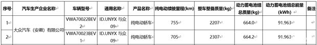 后驱/四驱可选!纯电续航超750km!与众09登上减免车辆购置税目录